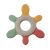NIP PREMIUM PLAY Hryzátko chladiaci krúžok, 3m+, red-green-orange