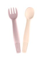 NIP PREMIUM line príbor 2ks, od 9m+, pink (1)