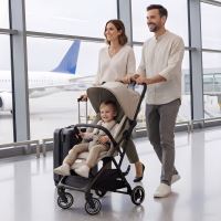 Hauck Cestovní kočár Fly N Care s funkcí automatického skládání Mocha (23)
