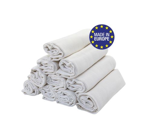 Bomimi PLIENKY látkové Standard 80x70 (10ks), BIELA (2)
