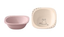 NIP PREMIUM line miska, 4m+, 2ks, pink
