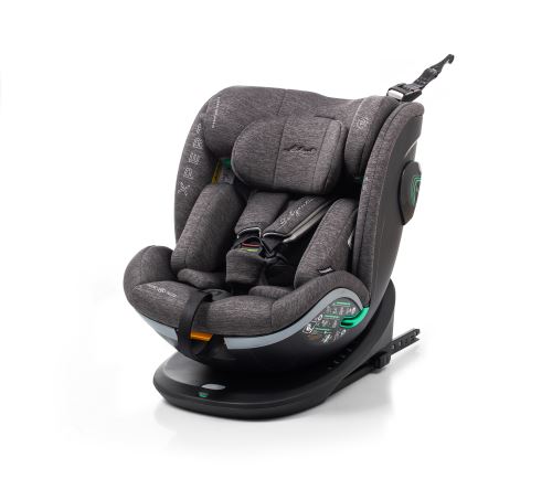 BabyAuto XPERTA i-Size 40-150, GREY Dobby