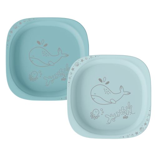 NIP PREMIUM line talířek, 2ks, 4m+, blue (3)