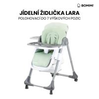 Bomimi LARA jedálenská stolička green (9)
