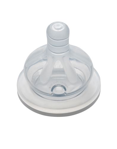 NIP Dudlík kulatý, široký, silikon-M,0m+, 2ks (3)