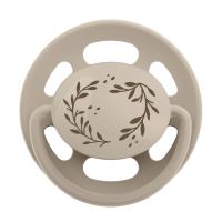 NIP CHERRY PREMIUM line cumlík kaučuk, veľkosť 2 (6m+), 2ks, green/brown (1)