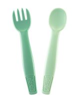 NIP PREMIUM line príbor 2ks, od 9m+, green (2)