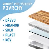 Sipo Ochrana rohov a hrán, penová, sada 4 ks, ČIERNA (9)