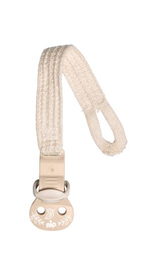 NIP PREMIUM line klip na cumlík, 0m+, Brown (1)