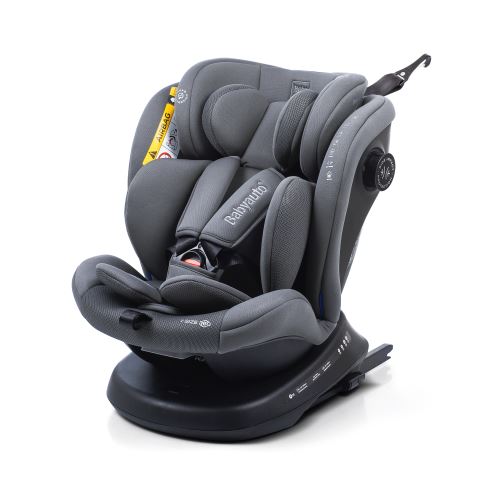 BabyAuto VALORA i-Fix i-Size 360° 40-150 autosedačka, PHANTOM GREY