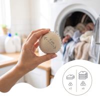 Sipo Koule z vlny do sušičky prádla, přírodní, 6 ks (2)