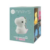 Mary's LED silikónové nočné svetlo RGB - T-REX (2)